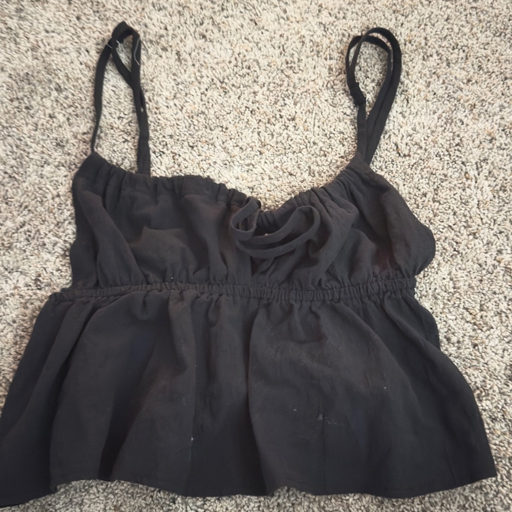 SHEIN Black Camisole Top